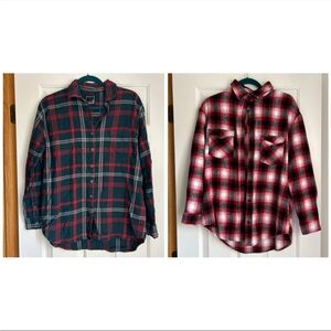 Womens flannels size medium